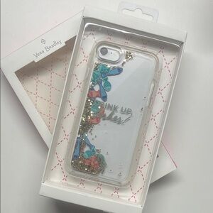 Vera Bradley . Drink Up Fishes! . Glitter Flurry Case . iPhone 8/7 . Brand New